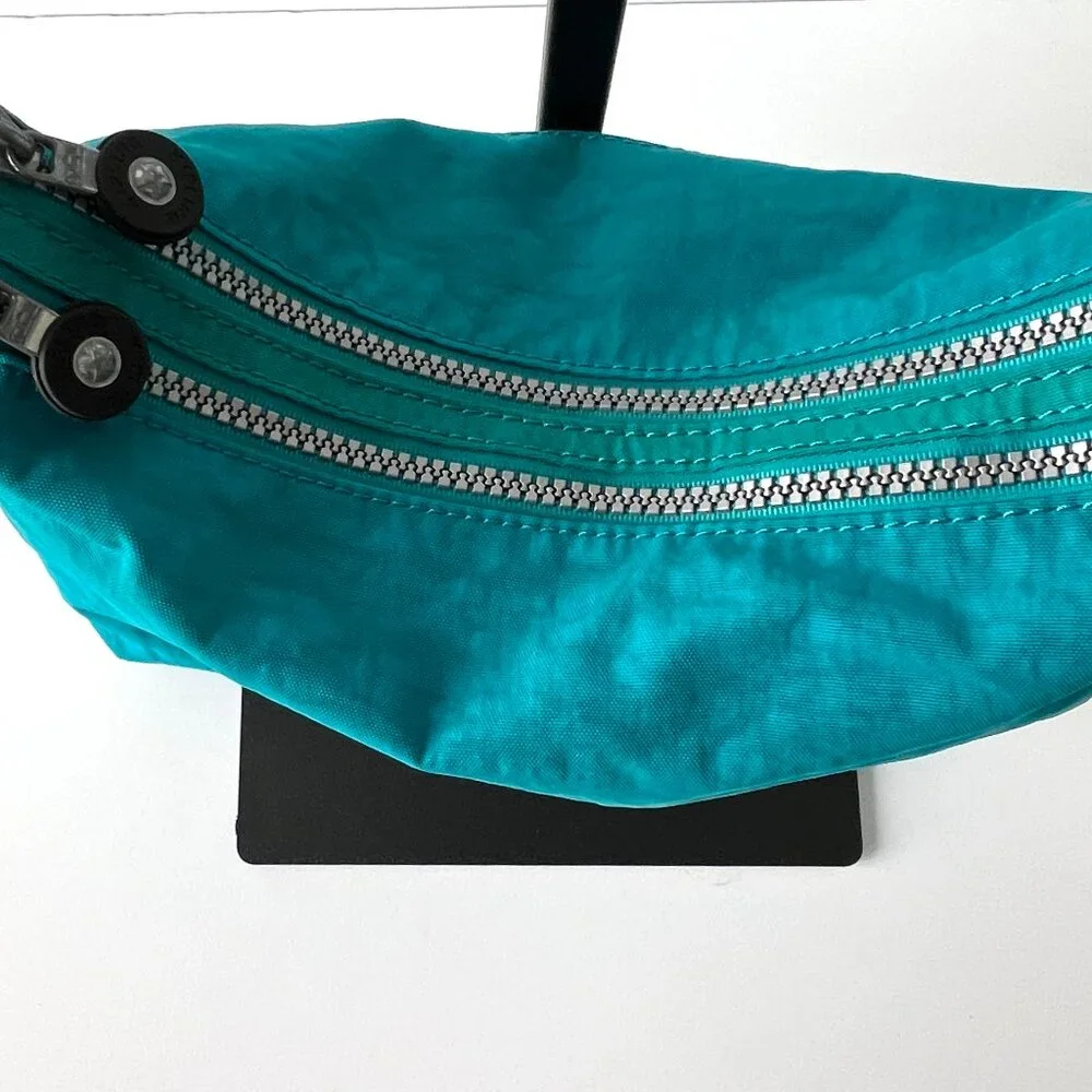 Kipling Alvar Crossbody Turquoise Zipper Bag, HB4061-484, Excellent Condition! - Picture 12 of 15